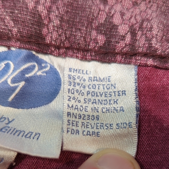 DG2 by Diane Gilman Purple Snake Print Jeggings - Picture 9 of 12